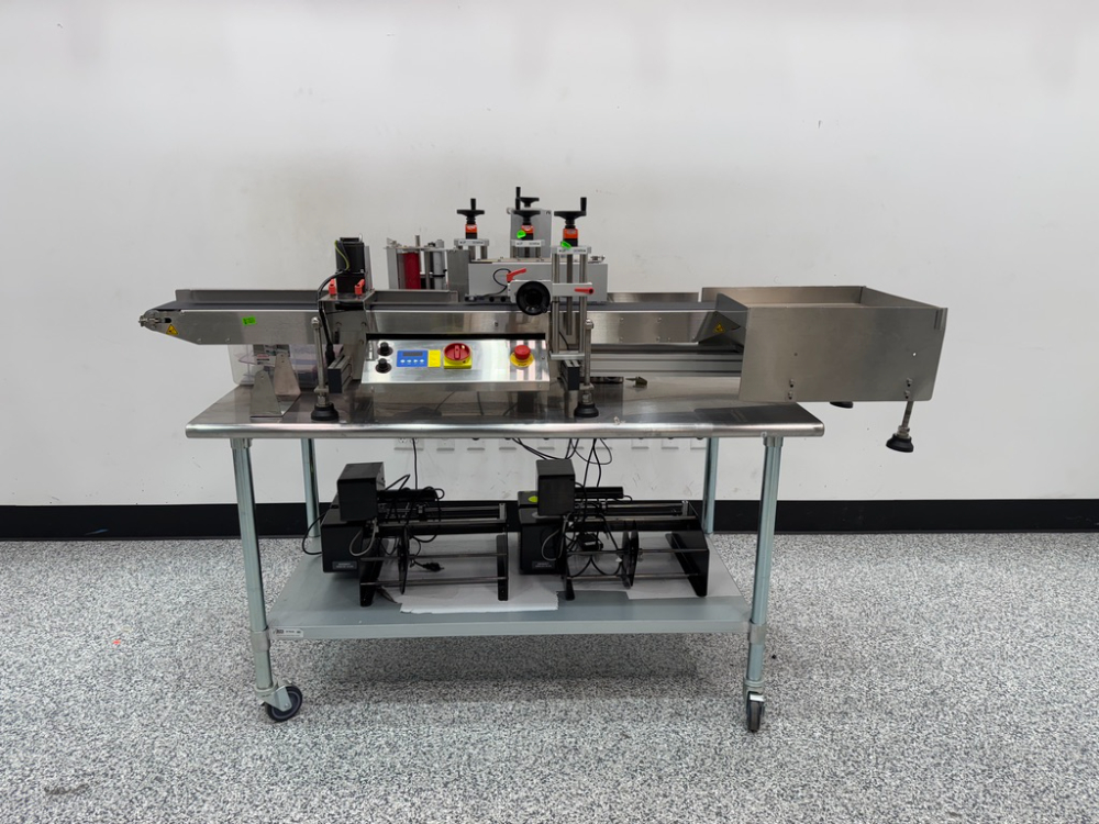 Image of Tabletop Round Bottle Labeler